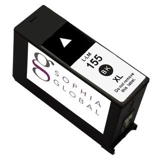 Sophia Global Remanufactured Black Ink Cartridge Replacement For Lexmark 155xl (BlackPrint yield Up to 750 pagesModel SG1LEX155XLBPack of One (1) cartridgeWe cannot accept returns on this product.This high quality item has been factory refurbished. Ple