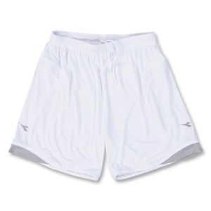 Diadora Napoli Soccer Shorts (White)