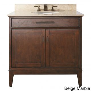 Madison 36 inch Single Sink Tobacco Vanity