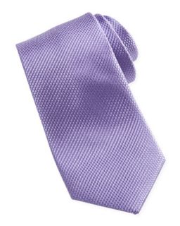 Neat Jacquard Contrast Tail Tie, Lavender
