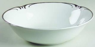 Style House Embassy 9 Round Vegetable Bowl, Fine China Dinnerware   White, Scal