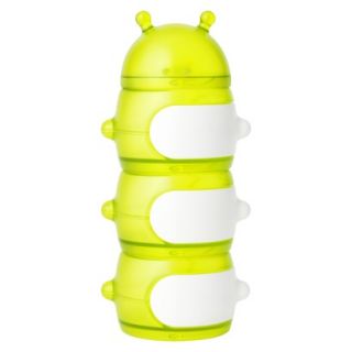 Boon Caterpillar Snack Container   Green/White