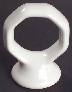 Pfaltzgraff Heritage White Napkin Ring, Fine China Dinnerware   Stoneware,York W
