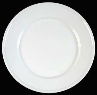 Williams Sonoma Pantry Dinner Plate, Fine China Dinnerware   All White,Undecorat