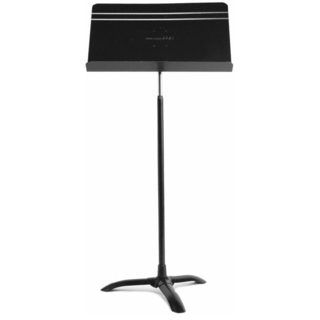 Manhasset M48 Symphony Music Stand Ac48s (BlackLongest lasting, most durable music stand madeRugged, all aluminum, lightweight desks are ribbed for extra strengthBaked on, glare free, black textured finish resists scratches and chippingBase provides excel