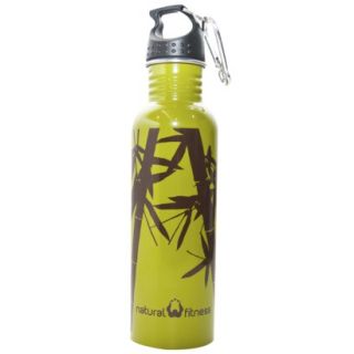 Natural Fitness Stainless Steel Water Bottle   Earth/Moss (25.35 oz)