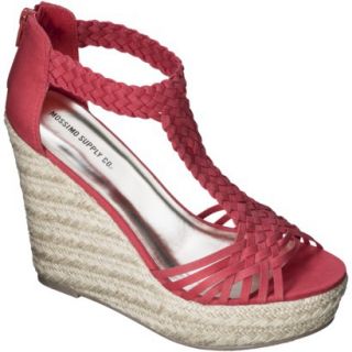 Womens Mossimo Supply Co. Novalee Wedge Sandal   Coral 7.5