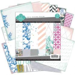 Mixed Company Paper Pad 6 X6 36/sheets  18 Single sided Designs/2 Each