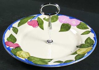 Franciscan Orchard Glade Round Serving Plate with Center Handle (DP), Fine China