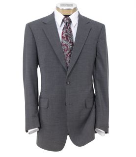 Executive 2 Button Wool Suit with Plain Front Trousers Extended Sizes JoS. A. Ba