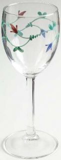Savoir Vivre Portofino Blue 6 Oz Glassware Wine, Fine China Dinnerware   Pink &