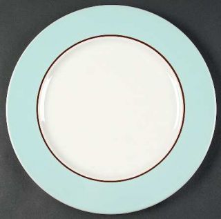 Pagnossin Audrey 12 Chop Plate/Round Platter, Fine China Dinnerware   Robin Egg