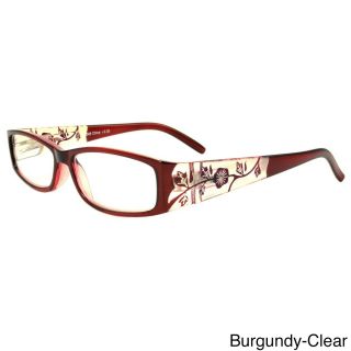 Epic Eyewear Womens Springwood Rectangular Reading Glasses (+1.25)