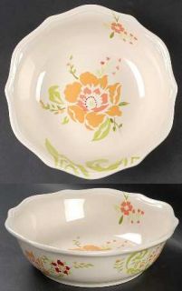 Better Homes and Garden Citrus Blossoms 10 Round Vegetable Bowl, Fine China Din