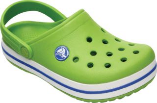 Infants/Toddlers Crocs Crocband   Volt Green/Varsity Blue Vegetarian Shoes