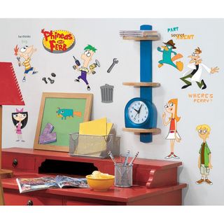 Phineas And Ferb Peel and Stick Wall Decals