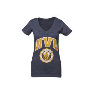 West Virginia Mountaineers NCAA Womens Maude Vneck T Shirt