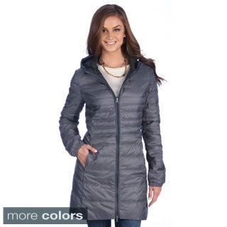 United Face Womens Lightweight Hooded Down Coat