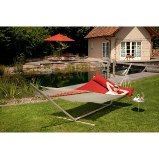 Gale Pacific Double Person Hammock with Timber Spreader Bar Red Pepper   462338
