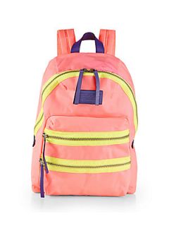 Marc by Marc Jacobs Packrat Nylon Backpack   Coral