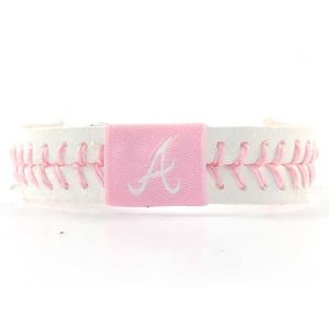 Atlanta Braves Game Wear Baseball Bracelet