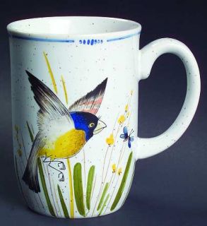 Fitz & Floyd Oiseau Mug, Fine China Dinnerware   Various Birds With   Flowers &