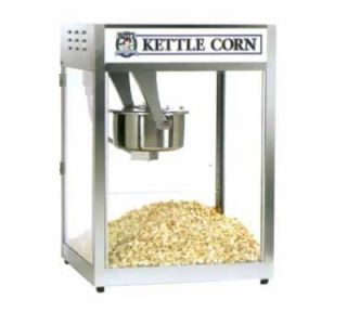 Gold Medal Back Counter Popcorn Machine, 16/18 oz EZ Kleen Kettle, 120/208 V