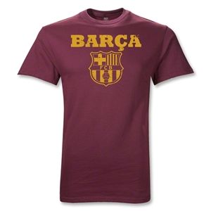Euro 2012   Barcelona Big Barca Soccer T Shirt (Maroon)