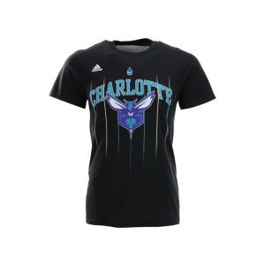 Charlotte Hornets adidas NBA Classic Pinstripe T Shirt