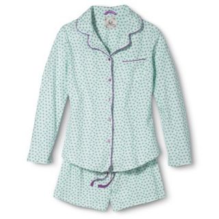 PJ Couture Pajama Set   Blue Floral L