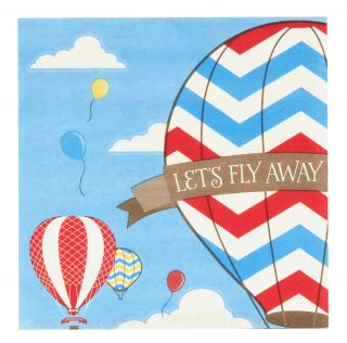 Up, Up and Away Lunch Napkins
