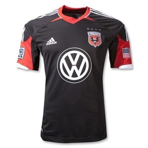 adidas D.C. United 2013 Authentic Home Soccer Jersey