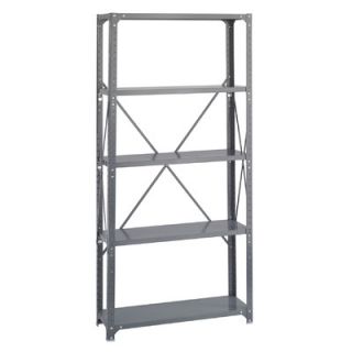 Safco Products Commercial Steel Shelving Unit, 5 Shelves 6265