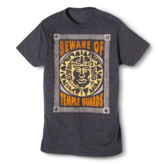 Mens Legends of the Hidden Temple Guards Graphic Tee   Gray Heather Small