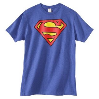 SUPERMAN Royal Heather Mens Spm Shield T Shirt   M