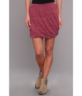 Free People Twisted Bubble Skirt Womens Skirt (Red)