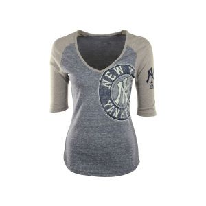 New York Yankees Majestic MLB Womens League Excellence Fashion Top