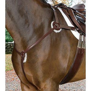 Wellington Five point Competition Breastplate Havana F/s