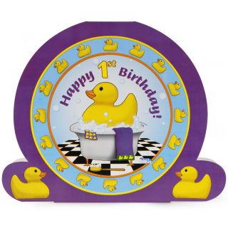 Rubber Ducky 1st Birthday Centerpiece