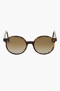 Mykita Brown Tobago Tortoiseshell Suse Sunglasses