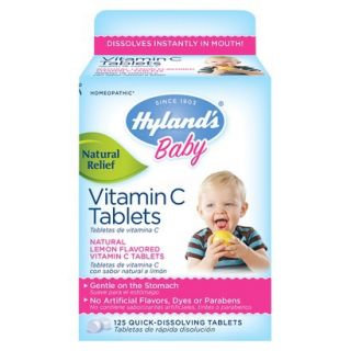 Hylands Baby Vitamin C Tablets   125 Count