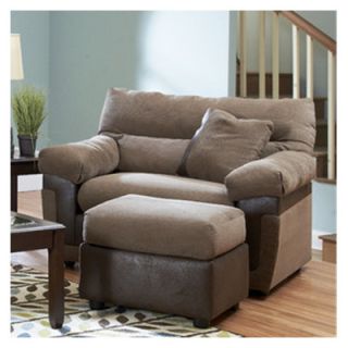 Klaussner Furniture Adrian Big Chair and Ottoman 012013152201
