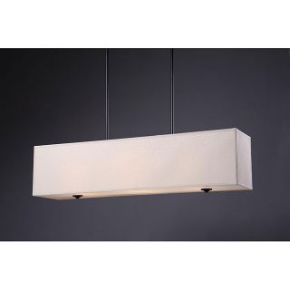 New Ventura 3 light Rectangular Chandelier