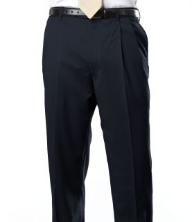 Signature Gold Pleated Trousers  Navy, Black, Charcoal Stripe JoS. A. Bank