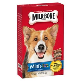 Milk Bone Dog Snacks   Minis Flavor Snacks 15 oz