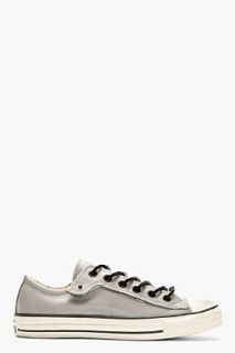 Converse By John Varvatos Grey Leather Chuck Taylor Sneakers