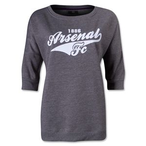 hidden Arsenal Womens Bardot Sweatshirt