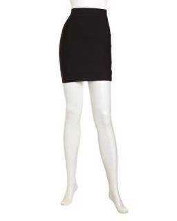 Power Stretch Miniskirt, Black