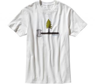 Mens Patagonia Live Simply® Every Tree Counts T Shirt   White Graphic T Shi