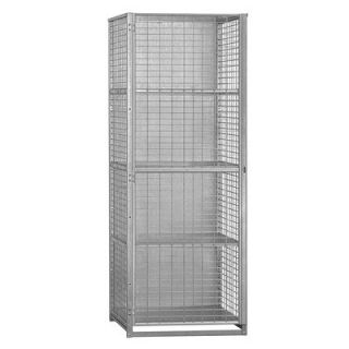 Salsbury Industries Unassembled Security Cage Storage Locker 8500 U